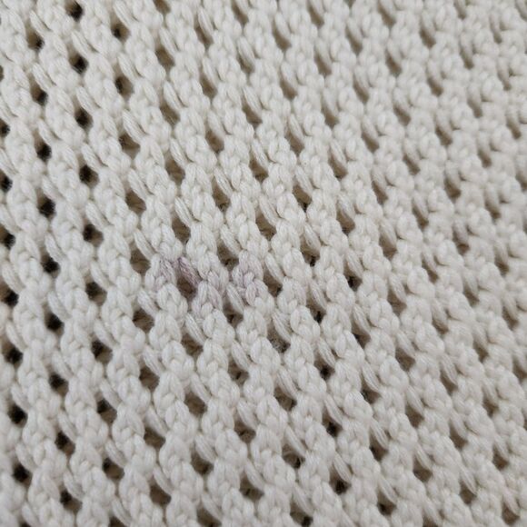 Calvin Klein Knit Shoulder Hobo Bag in Ivory/Cream - Picture 2 of 7